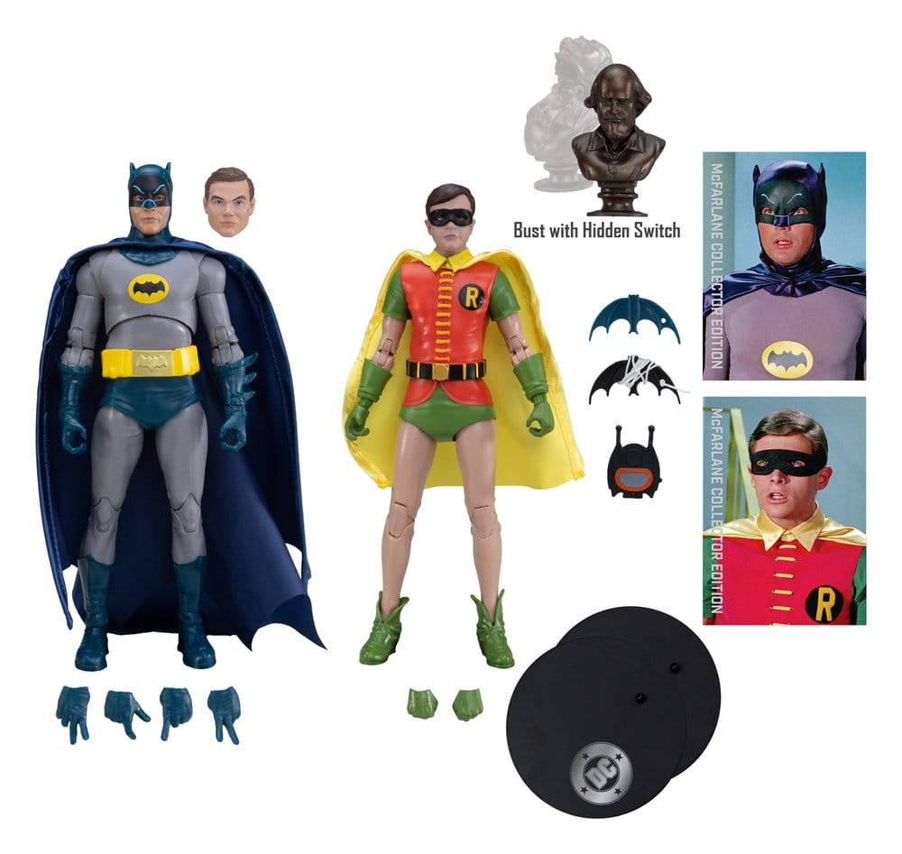 Batman Classic TV Series: Batman and Robin Akciófigura 