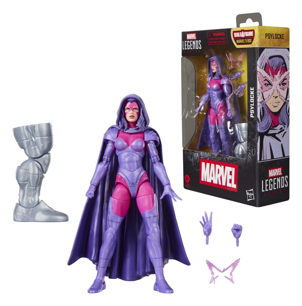 Marvel Legends: Psylocke (BAF: Marvel's Box) Akciófigura