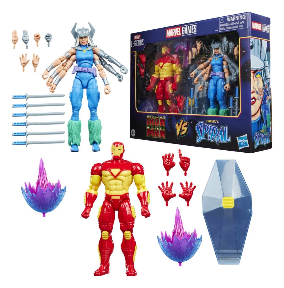 Marvel Games: Iron Man & Marvel's Spiral Akciófigura