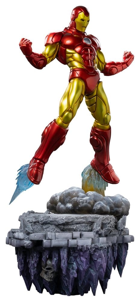 Marvel Comics: 1/10 Iron Man Deluxe Akciófigura