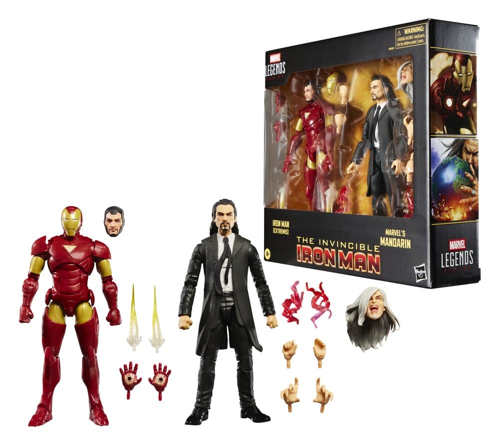 Marvel Legends: Iron Man (Extremis) & Marvel's Mandarin Akciófigura
