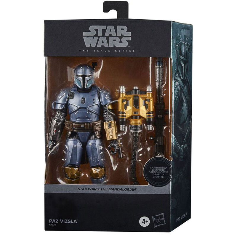 Star Wars: Black Series Paz Vizla Carbonized Akciófigura