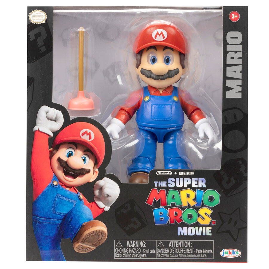 Super Mario Bros: Mario WC-pumpával Akciófigura