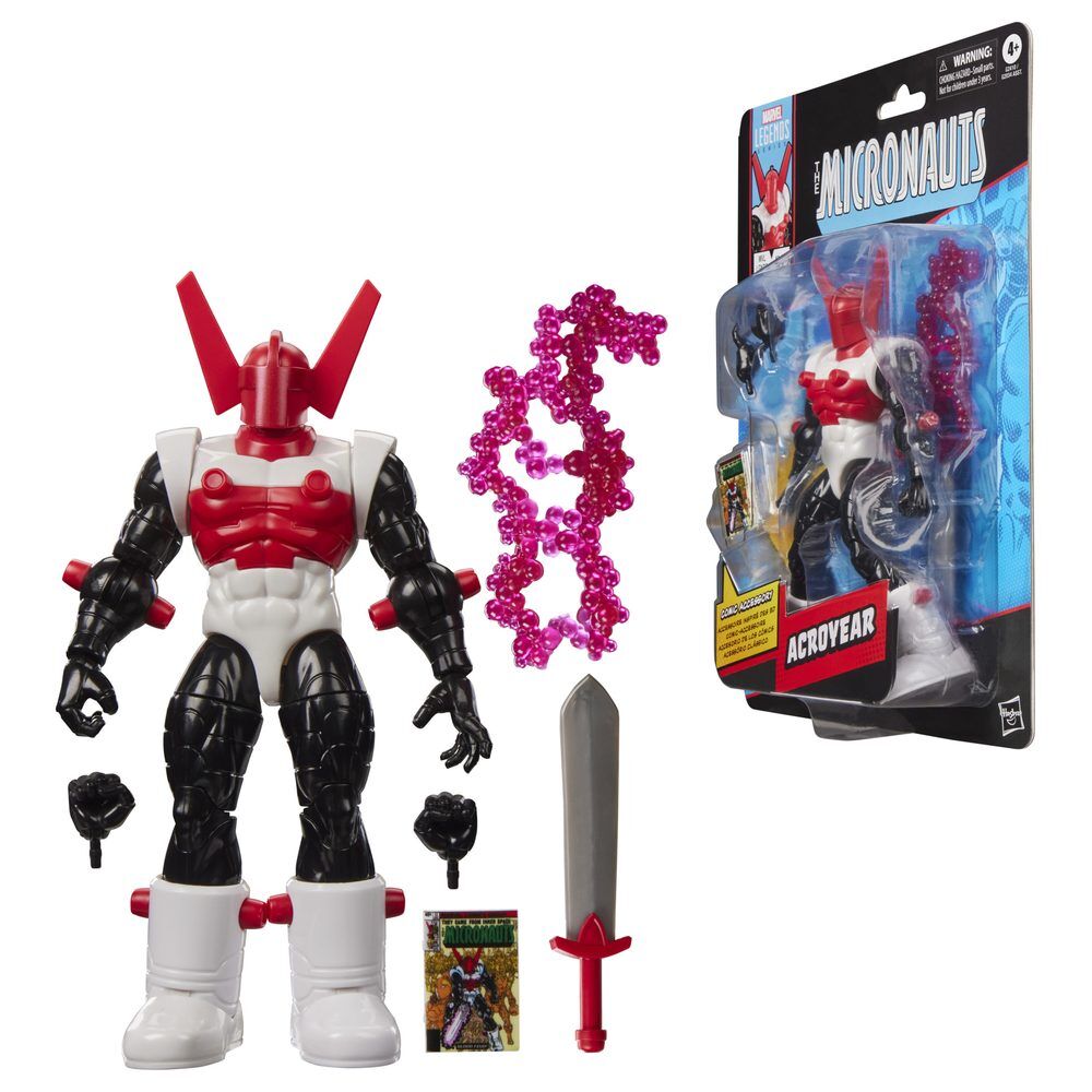 Marvel Legends: The Micronauts Acroyear Akciófigura