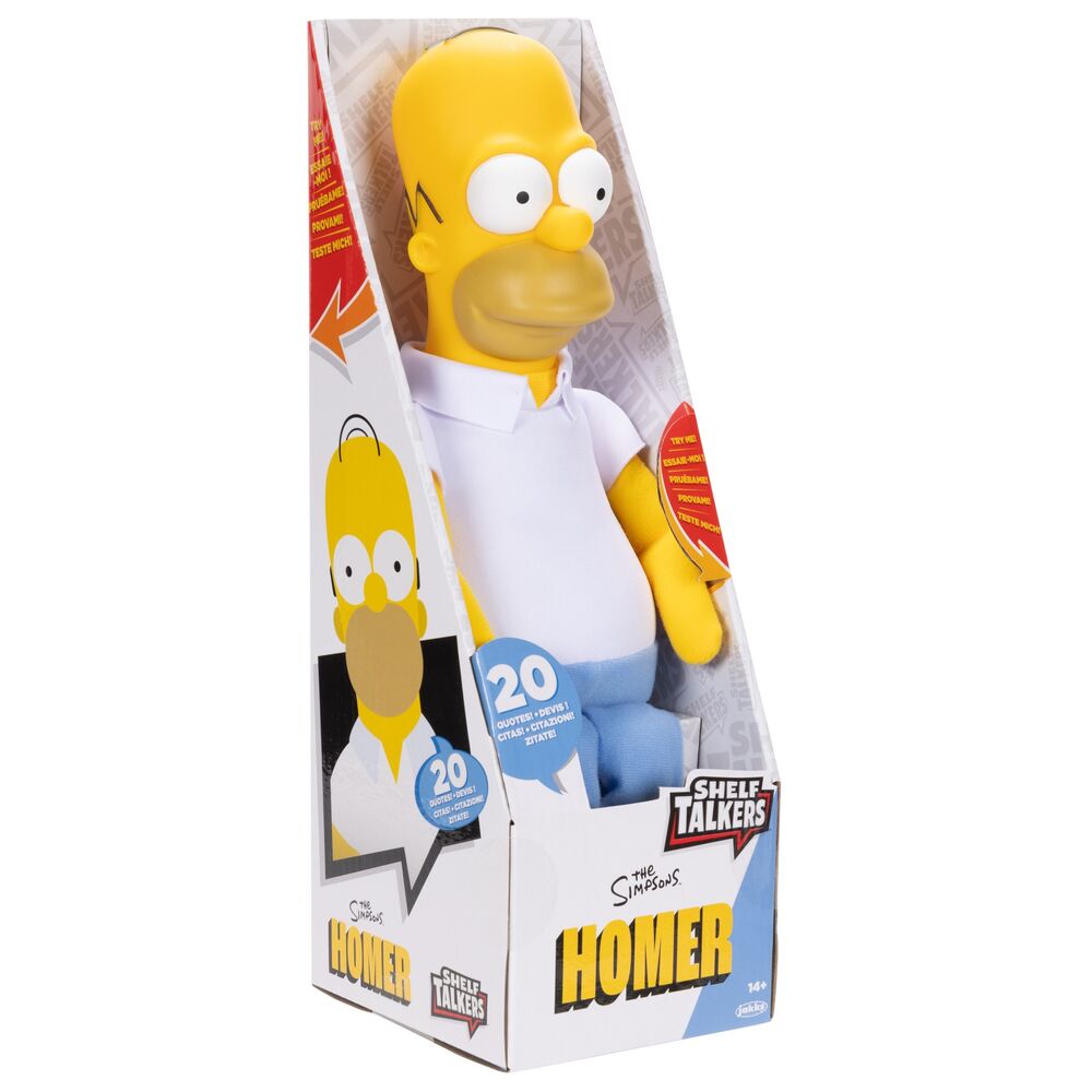 The Simpsons: Homer Simpson Shelf Talkers beszélő Plüssfigura