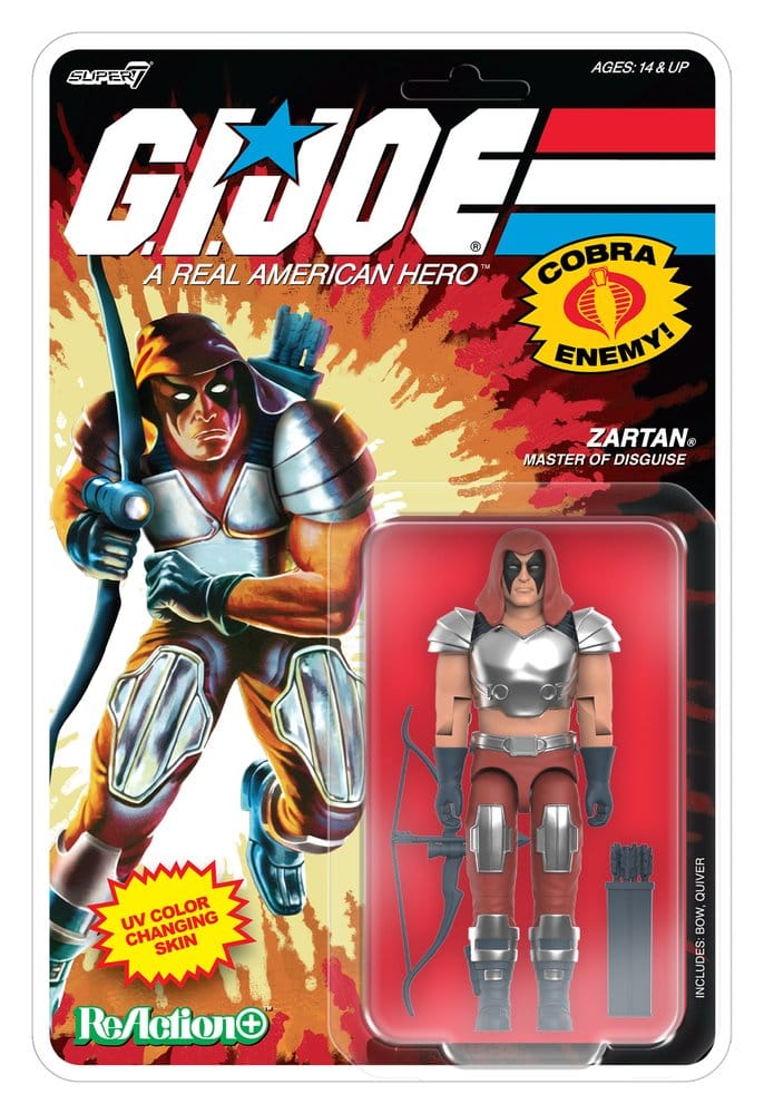 G.I. Joe (Comic): Zartan Akciófigura