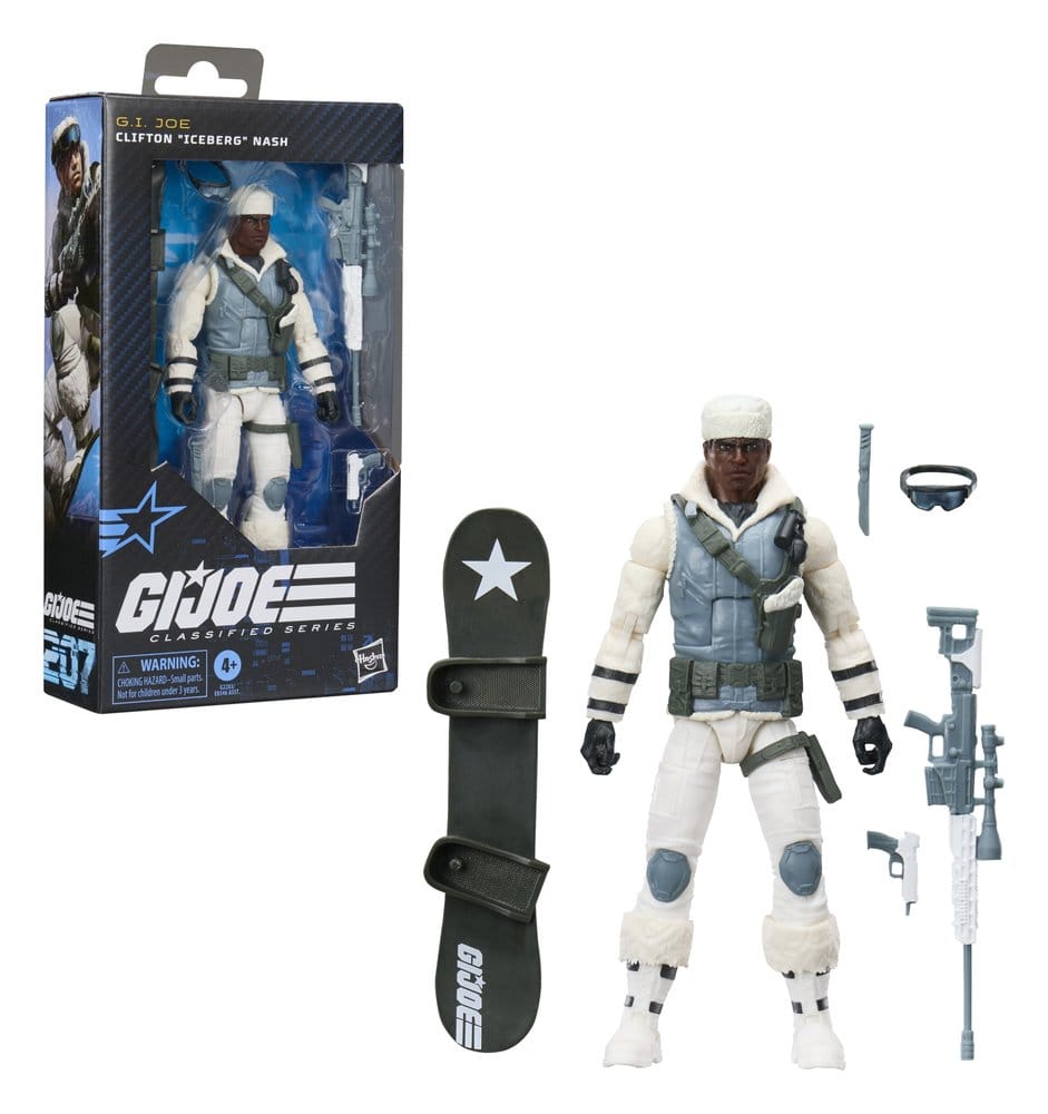 G.I. Joe: #207 Clifton "Iceberg" Nash Akciófigura