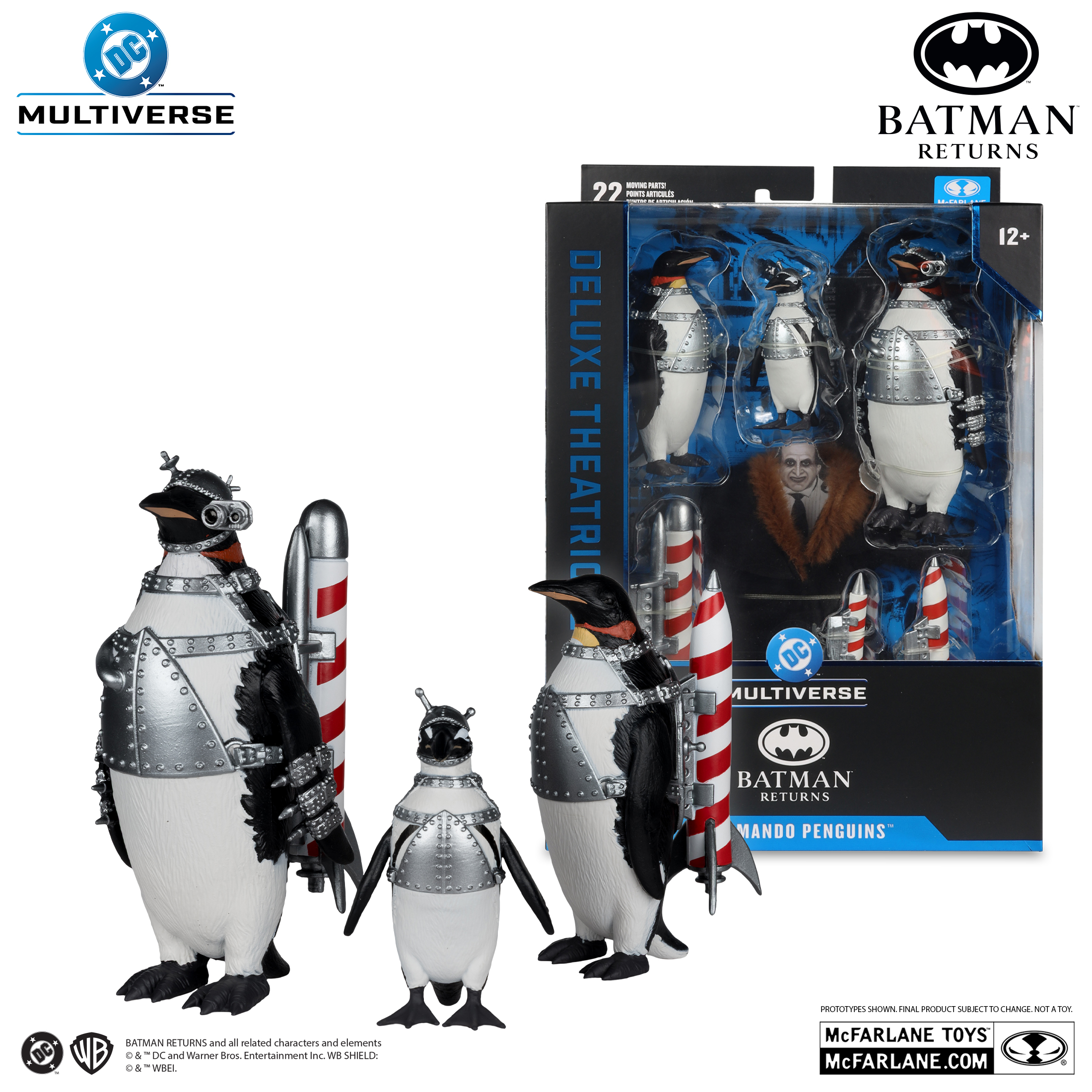 Batman Returns: Commando Penguins Akciófigura