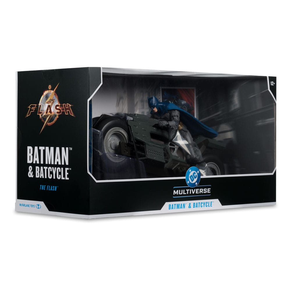 DC Multiverse: Batcycle with Batman