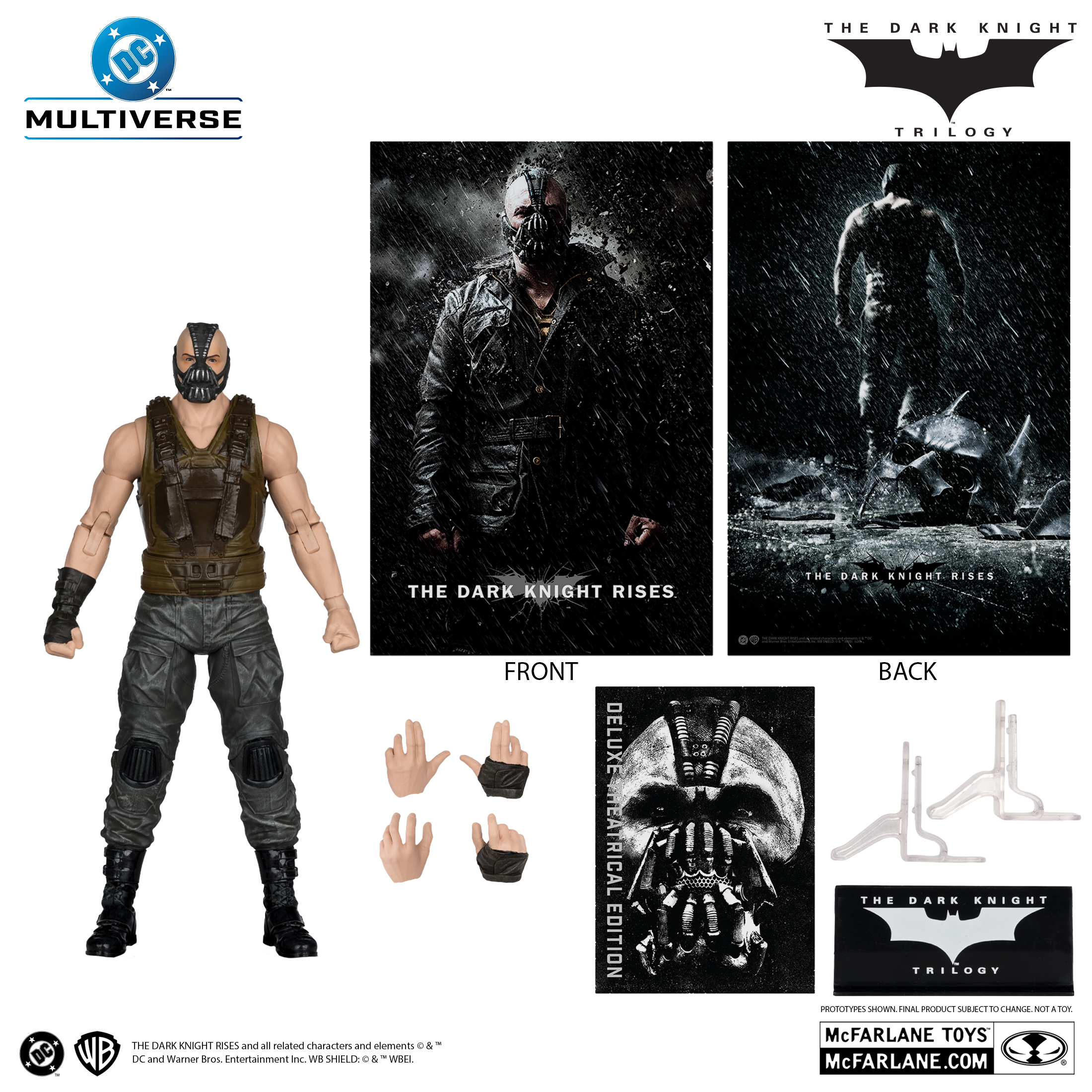 Dark Knight Rises: Bane Akciófigura