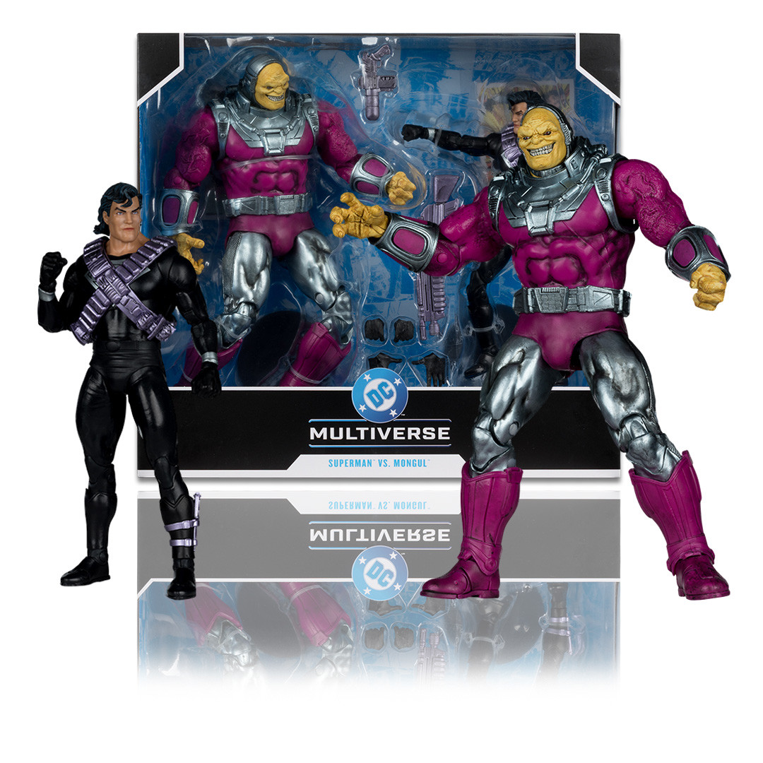 DC Multiverse: Mongul vs Superman  Akciófigura