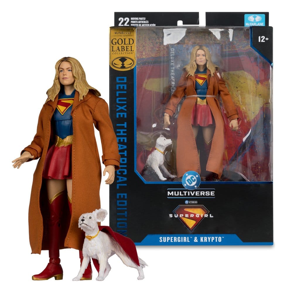 Supergirl Movie: Supergirl & Krypto Akciófigura
