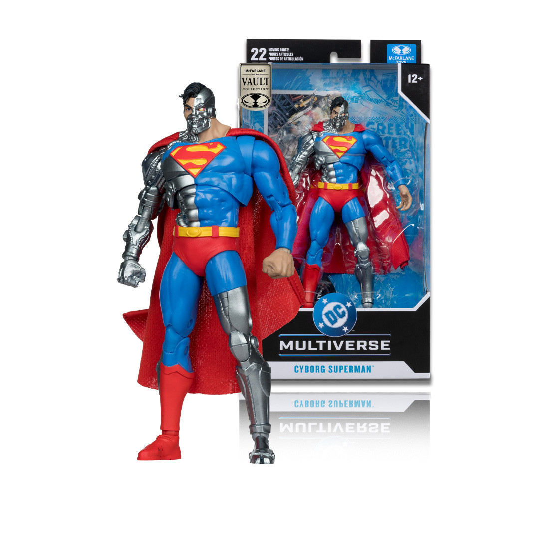 DC Multiverse: Cyborg Superman Akciófigura
