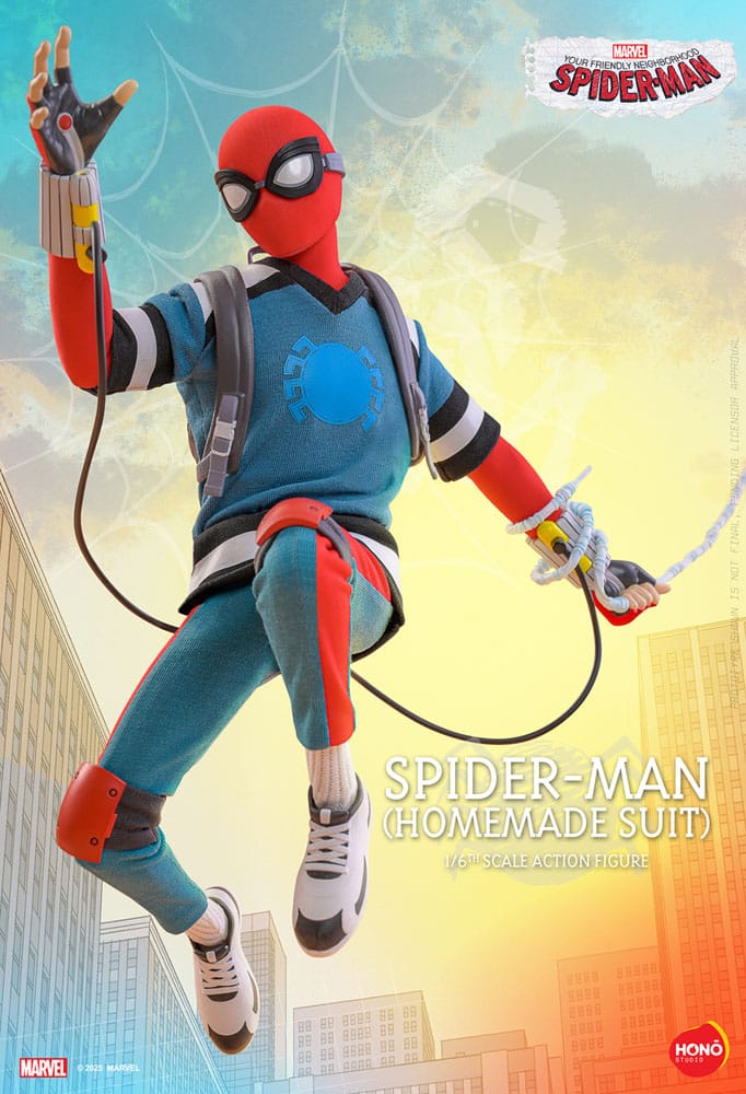 Spider-Man: Spider-Man (Homemade Suit)  Akciófigura