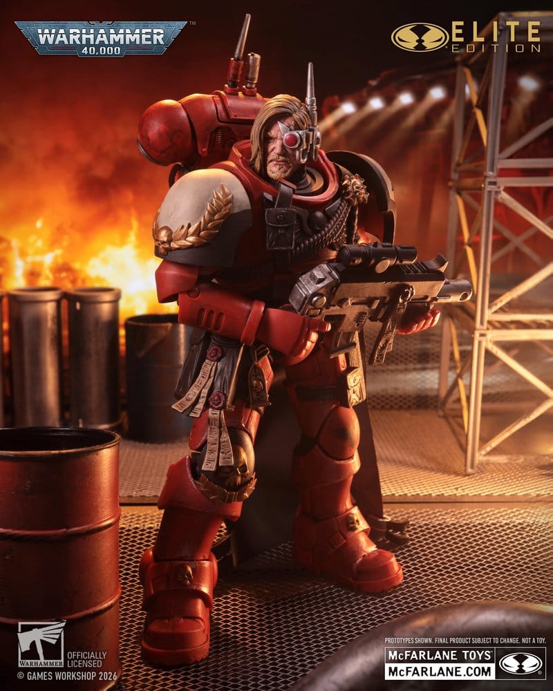 Warhammer 40,000: Captain Cyrus (Dawn of War 4) Akciófigura