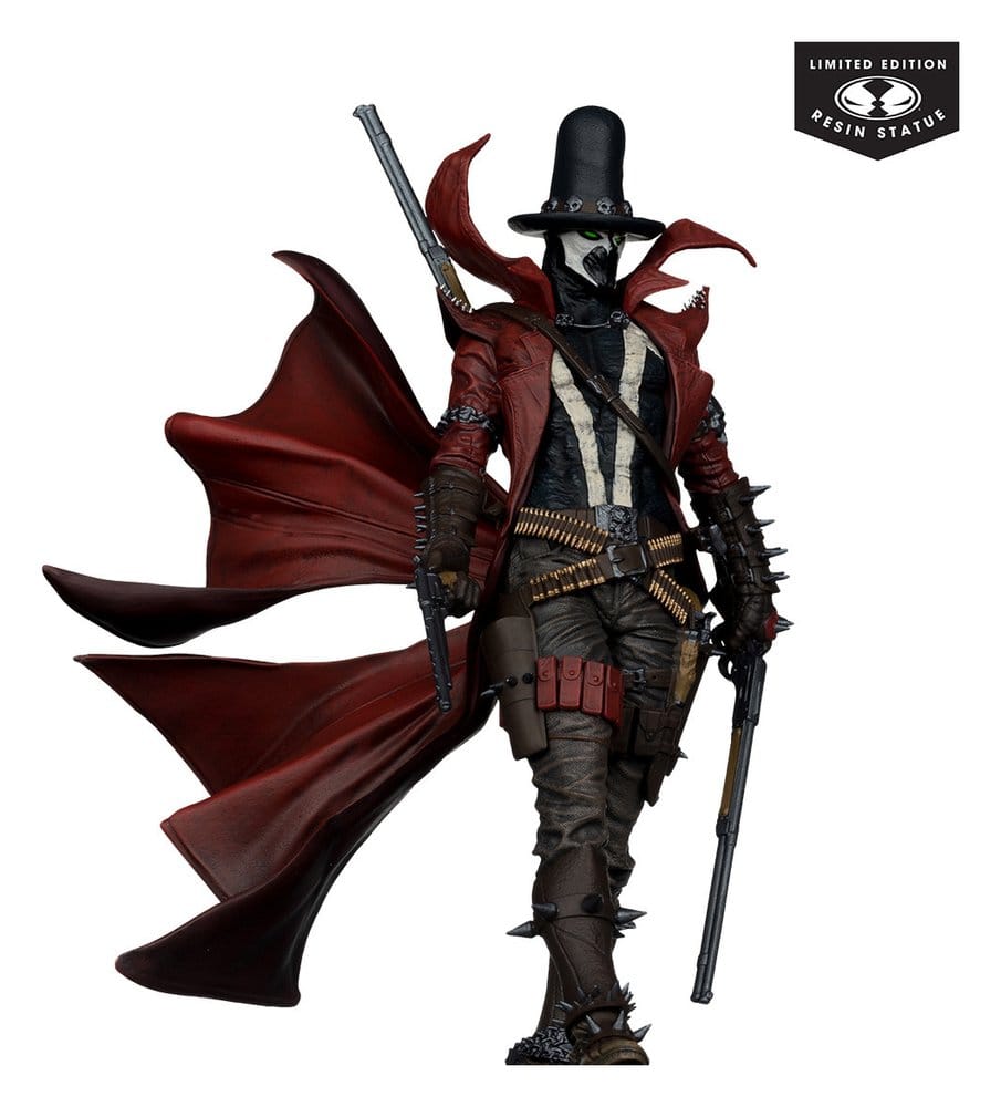Spawn: Black White & Red All Over Gunslinger Spawn Szobor