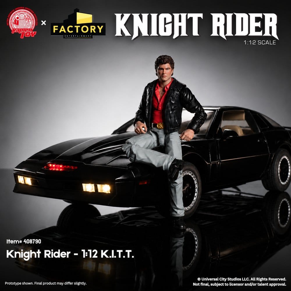 Knight Rider: K.I.T.T. with Michael Knight Akciófigura