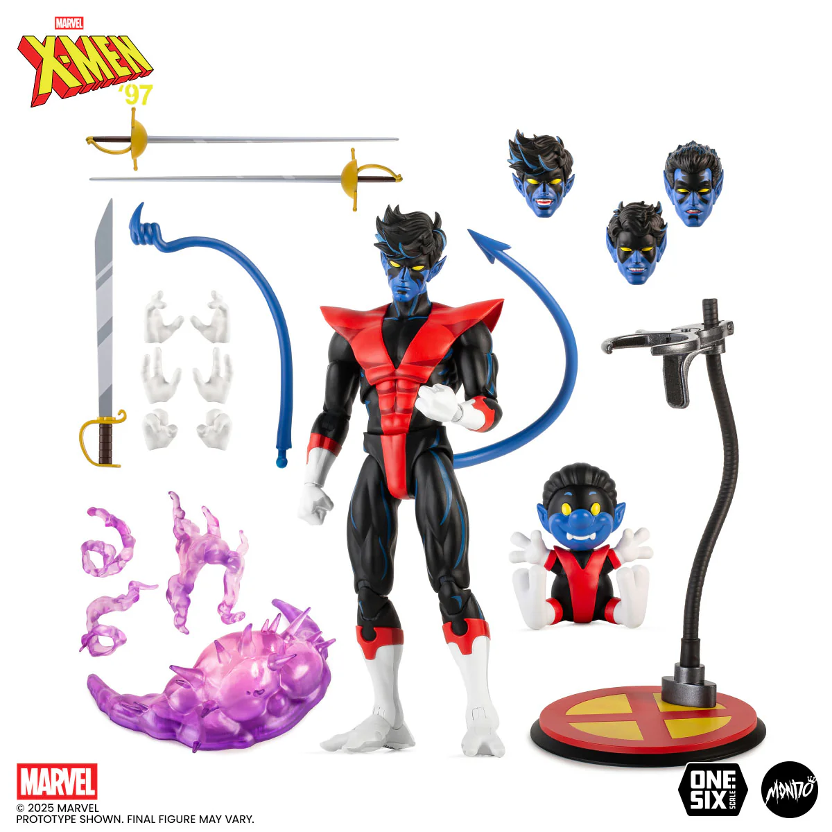 X-Men '97: Nightcrawler Akciófigura