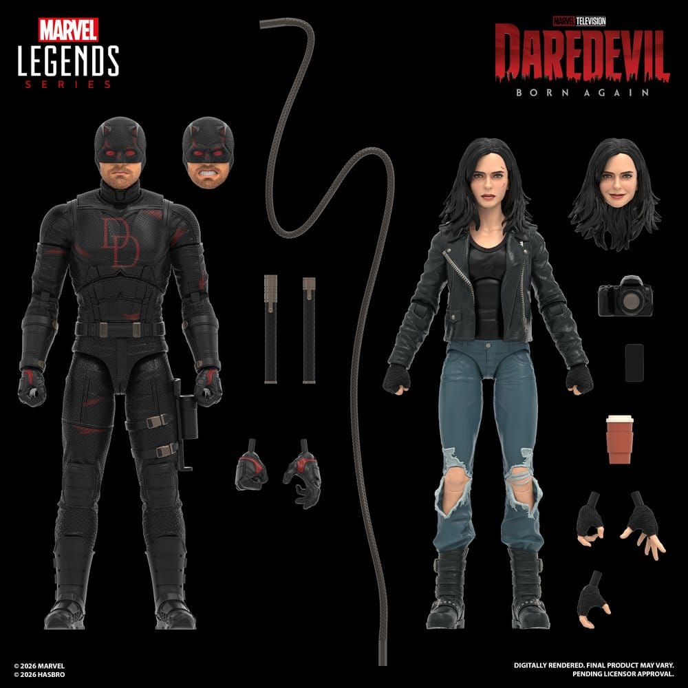 Daredevil: Daredevil & Jessica Jones Akciófigura