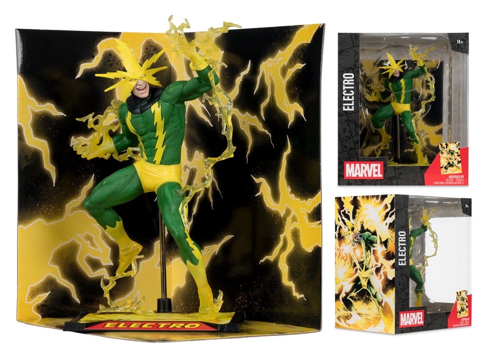 Marvel Statue: Electro (Joe Fixit #5)  Akciófigura