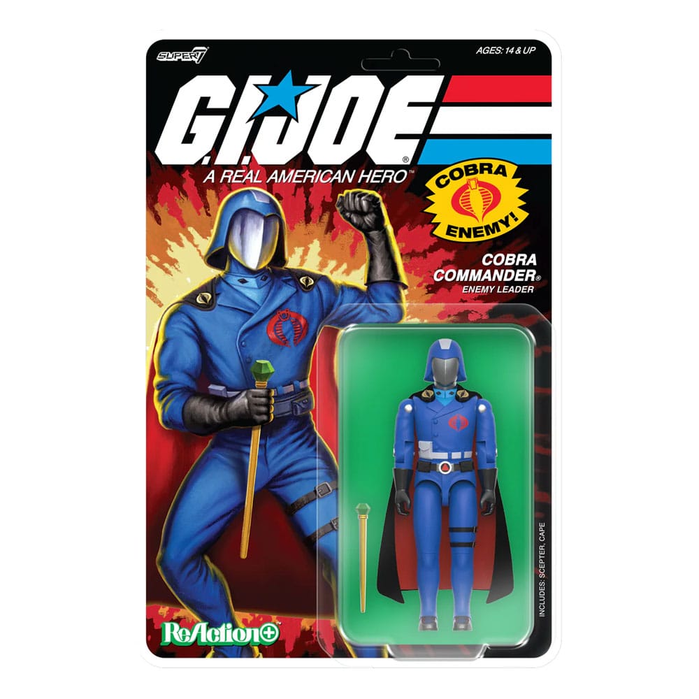 GI Joe: Cobra Commander (Movie, Black Cape) Akciófigura