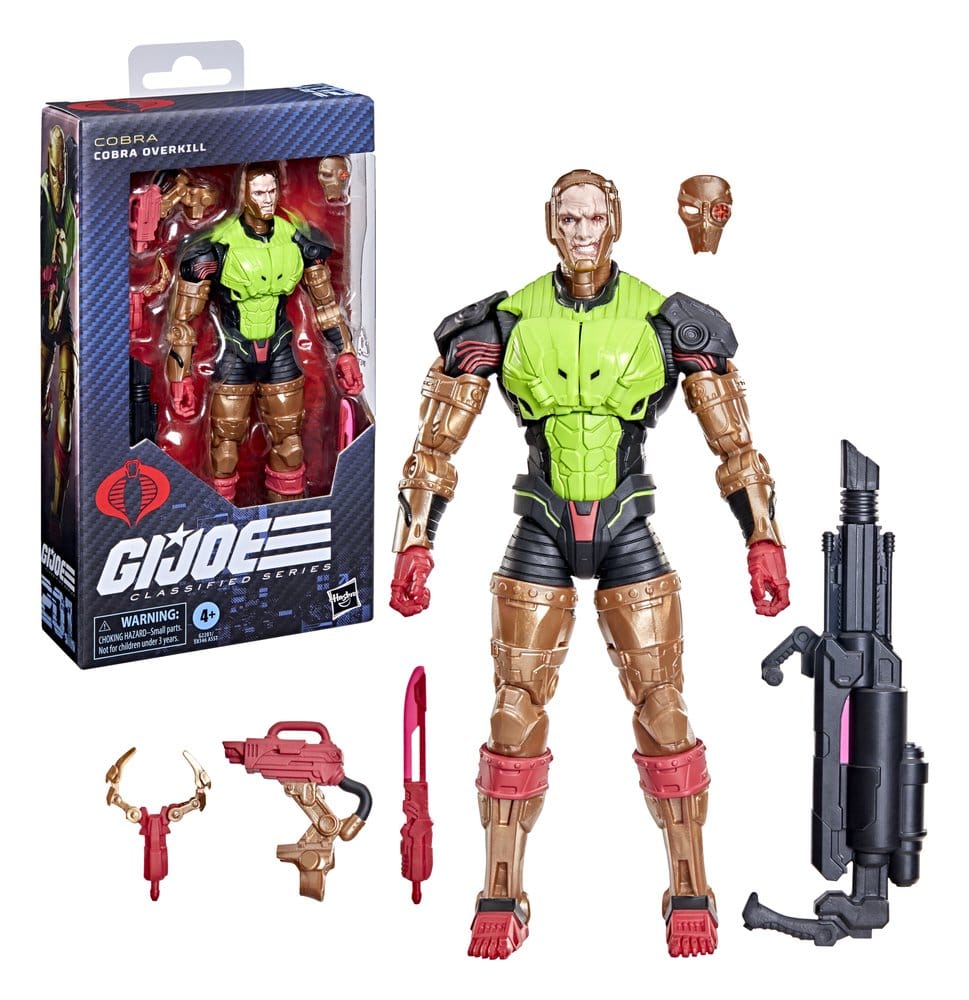 G.I. Joe: Cobra Overkill Akciófigura