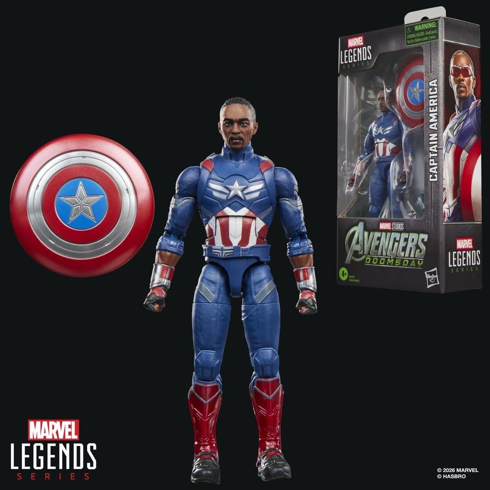 Avengers: Doomsday Captain America  Akciófigura