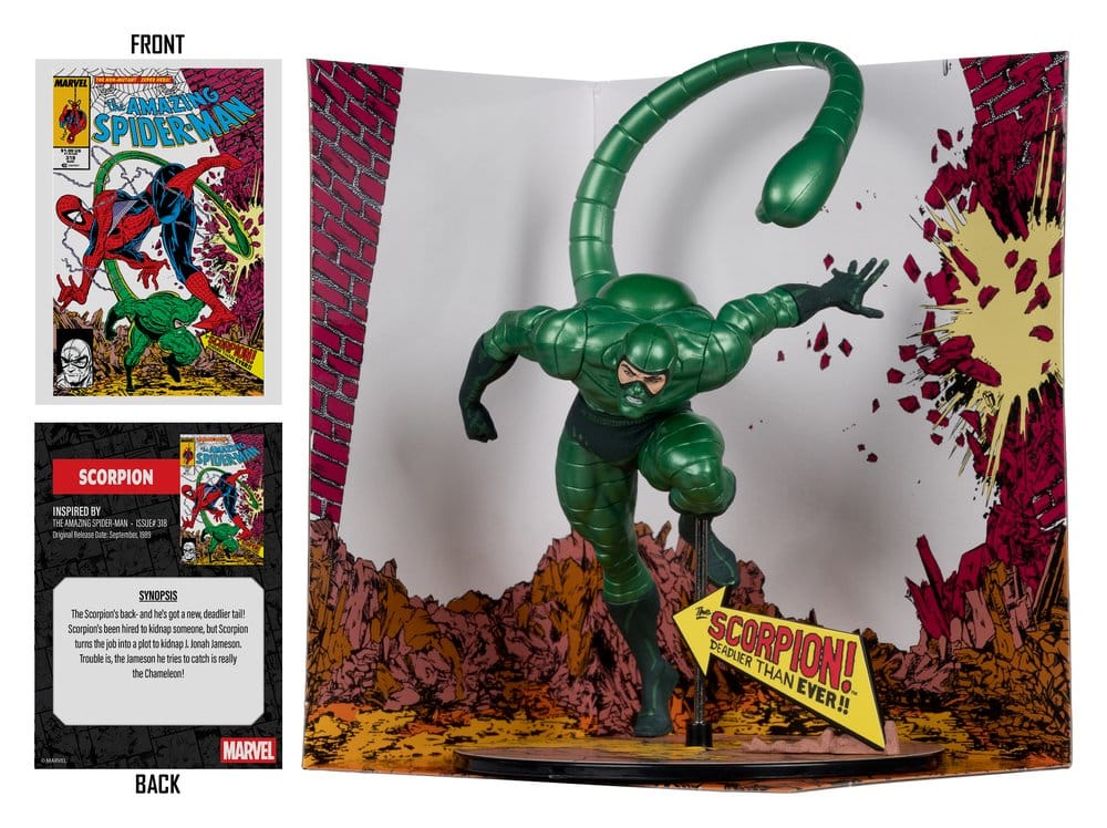 Marvel PVC Statue: Scorpion Akciófigura