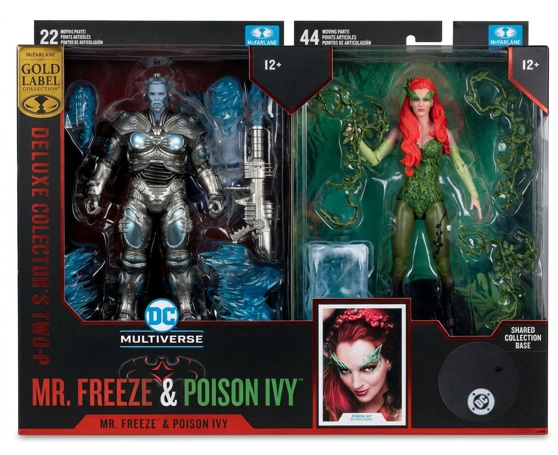 Batman & Robin: Poison Ivy & Mr. Freeze Akciófigura