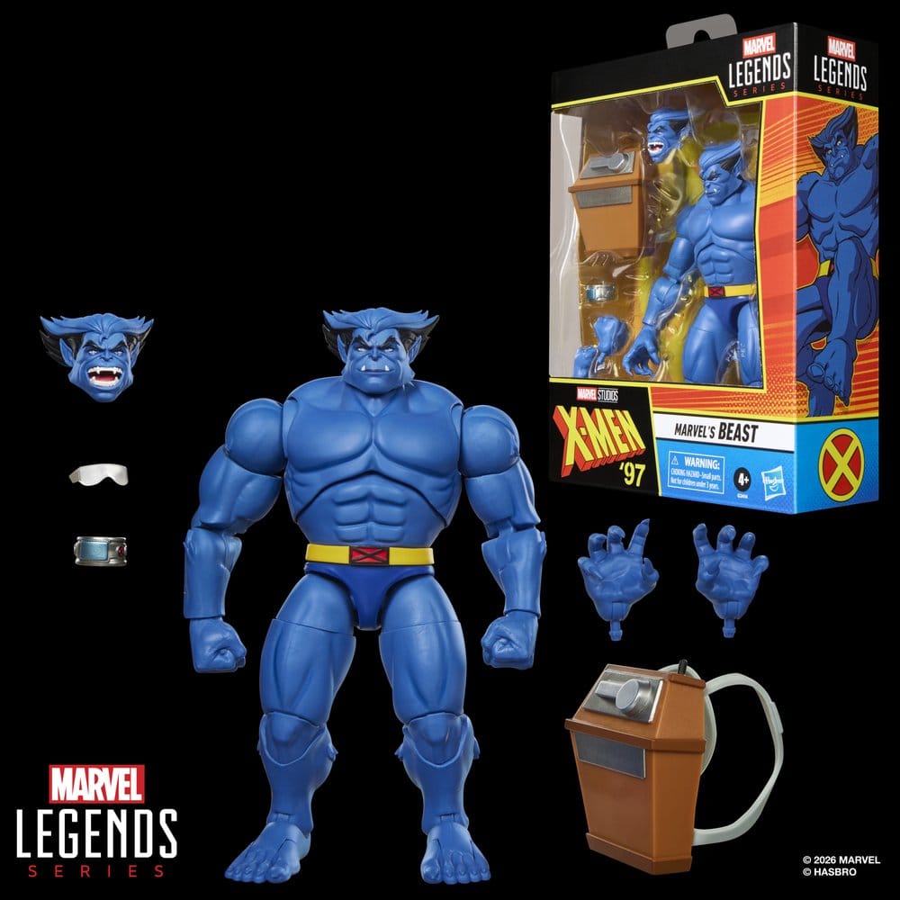 X-Men '97 Marvel Legends: Marvel's Beast  Akciófigura
