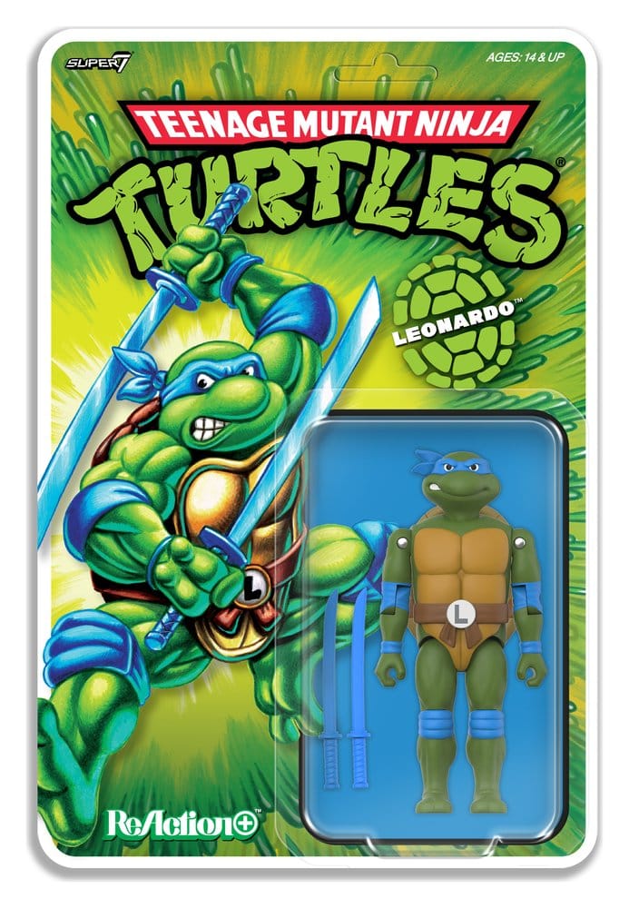 Teenage Mutant Ninja Turtles ReAction+: Leonardo Akciófigura