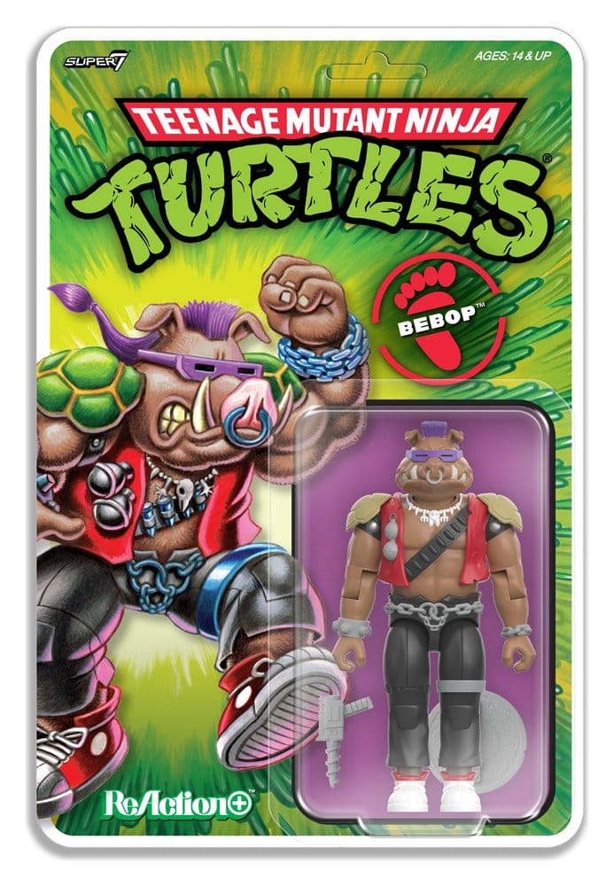 Teenage Mutant Ninja Turtles ReAction+: Bebop Akciófigura