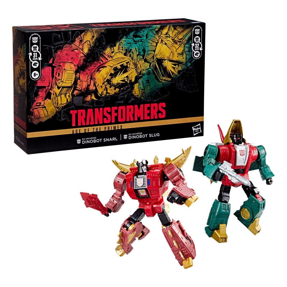 Transformers : G2 Universe Dinobots Snarl & Slug  Akciófigura
